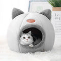 Pets Tent Cozy Cave Nest Indoor Pet Deep Sleep Comfort Cat Bed Iittle Mat Basket Small Dog House Products Semi-enclosed Cat Bed