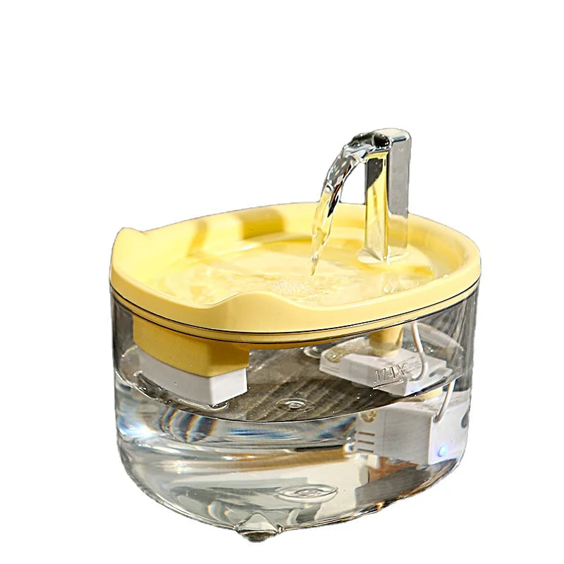 Automatic Cat Water Fountain with Filter | Silent Circulating Pet Water Dispenser | Anti-Dry Burning