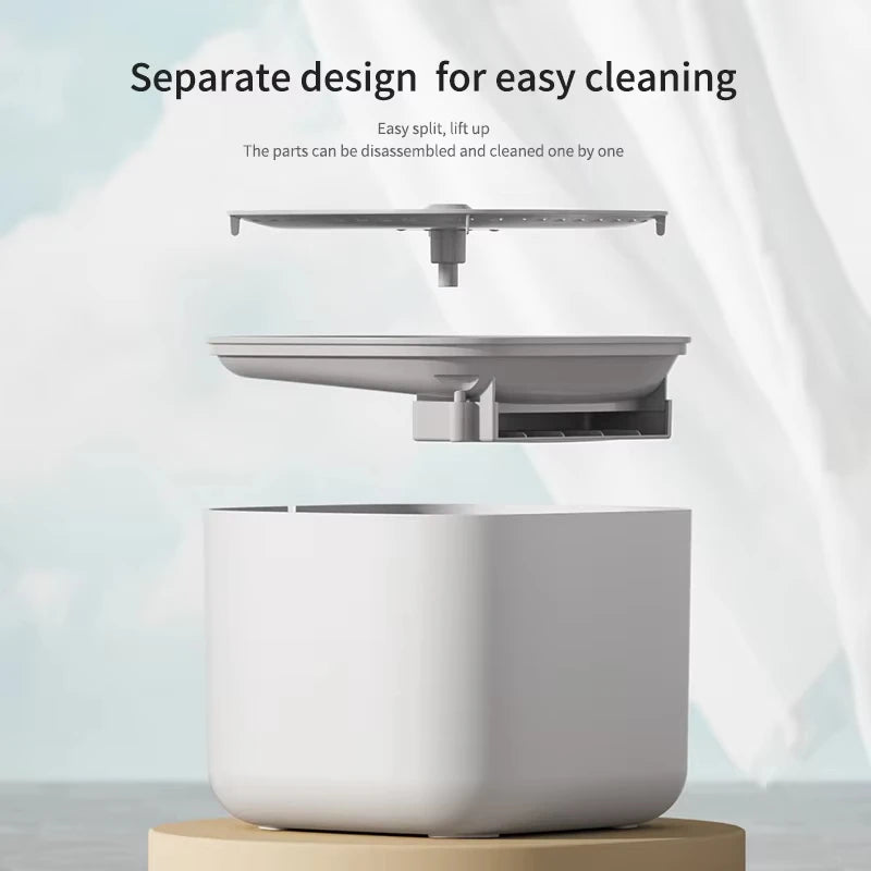 Pet Water Fountain Automatic Induction Circulating Filtering Cat Water Drinker USB Electric Mute Cats Water Dispenser