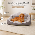 Luxury Orthopedic Dog Sofa Bed