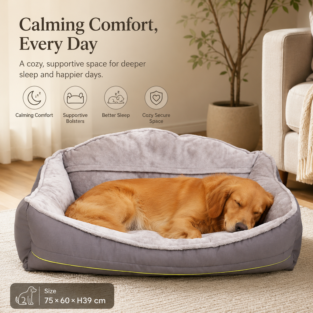 Luxury Orthopedic Dog Sofa Bed